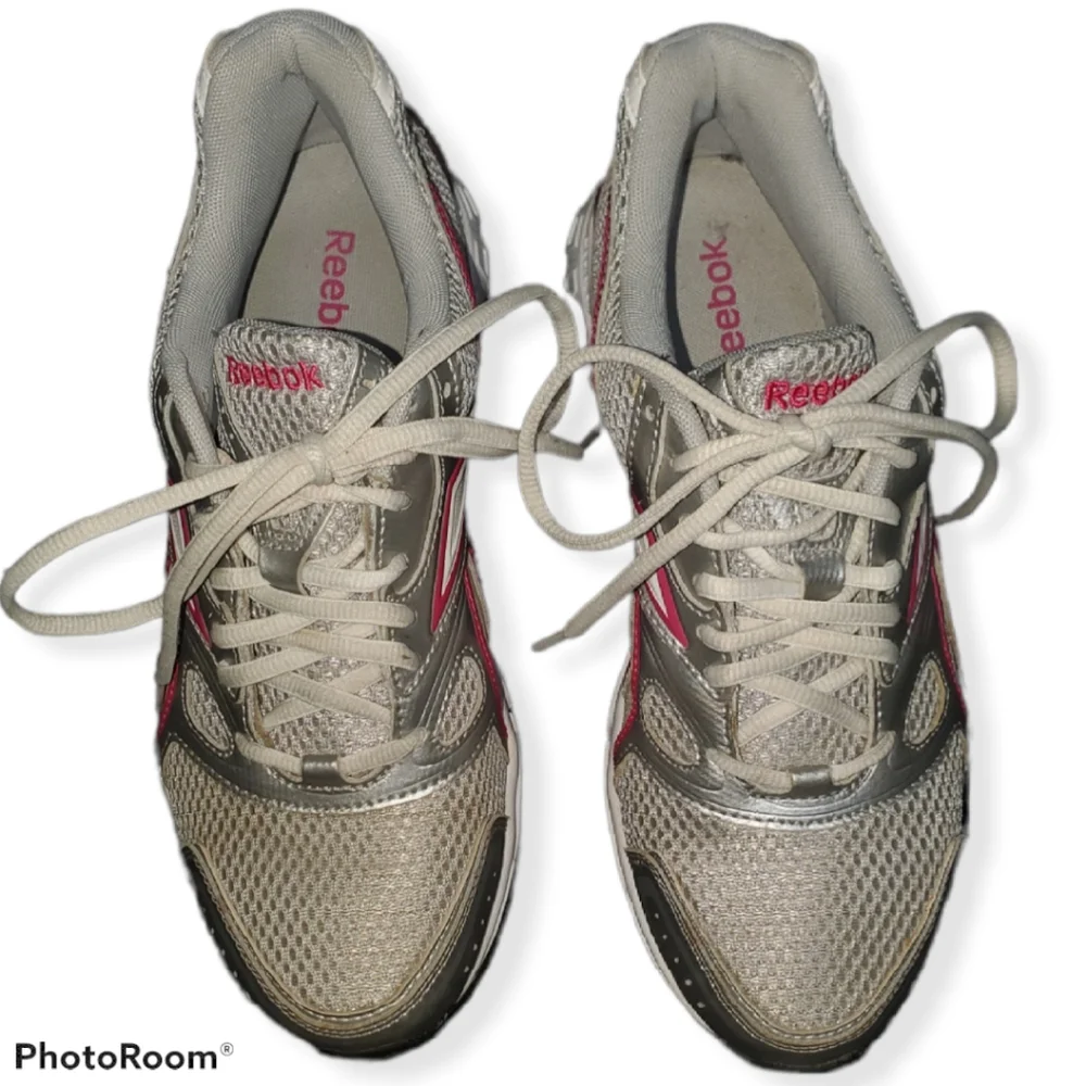 **SOLD**Reebok Running Shoes DMX Ride Pink Grey White Size 9 (EUC) - Picture 2 of 10